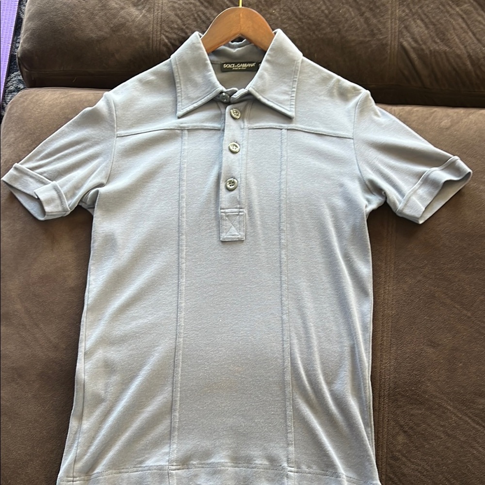 Gray Polo Shirt